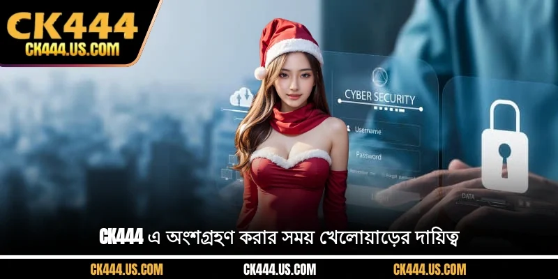CK444 এ অংশগ্রহণ করার সময় খেলোয়াড়ের দায়িত্ব