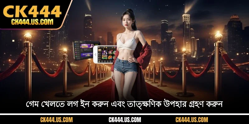 গেম খেলতে লগ ইন করুন এবং তাত্ক্ষণিক উপহার গ্রহণ করুন