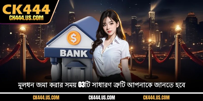 মূলধন জমা করার সময় 03টি সাধারণ ত্রুটি আপনাকে জানতে হবে